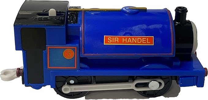 Motorized Green Henry Train Engine Toy Set, Battery-Powered Train’s Friend Toy Set ，Toddlers Train Toys for Age 3 4 5 6 7 8 Kids Boys Girls (SIR Handel)
