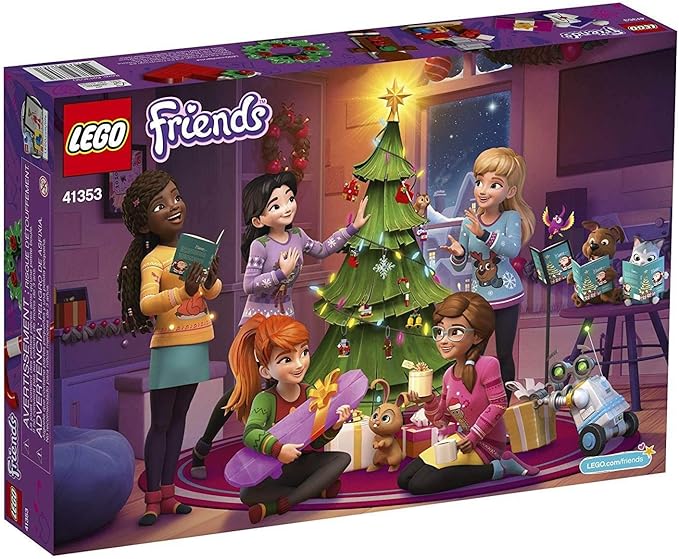 LEGO Friends Advent Calendar 41353, New 2018 Edition, Small Building Toys, Christmas Countdown Calendar for Kids (500 Pieces)