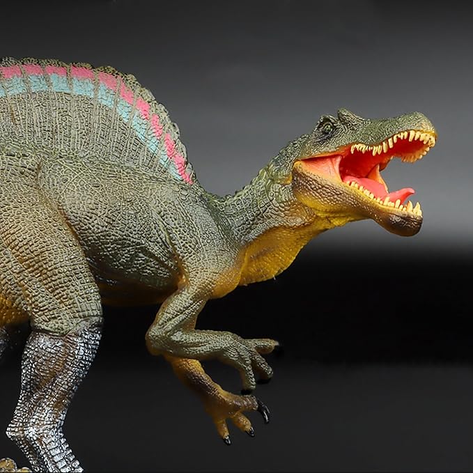 Gemini&Genius Spinosaurus Dinosaur Toy for 3 4 5 6 7 Year Old Kids, Realistic Sculpting & Texture Dino Animals Great Birthday Gift for Kids Ages 4 Years Old & Up