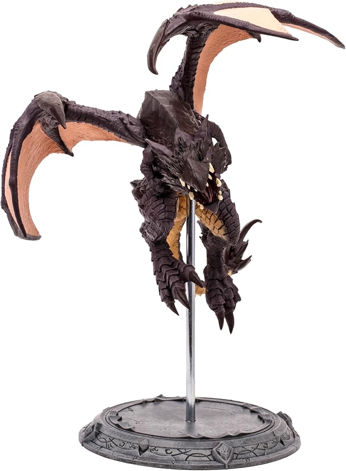 McFarlane Toys - World of Warcraft Red Highland Drake and Black Proto-Drake 2pk 1:12 Scale Posed Figures