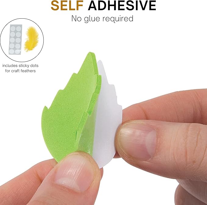 4E's Novelty Monster Turkey Crafts for Kids (12 Pack) Halloween Bulk Foam Magnet Craft Kit, Thanksgiving Crafts for Kids 4-8, 3-12, Thanksgiving Activities for Kids