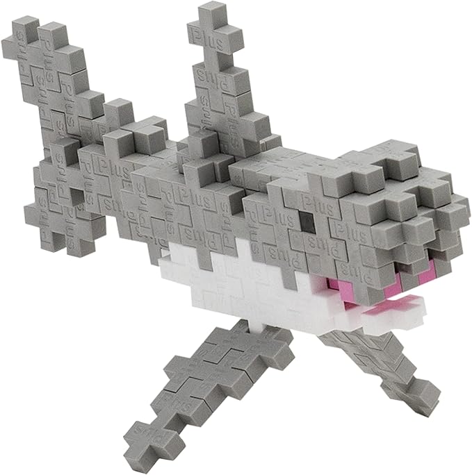 Plus Plus Build a Shark Tube