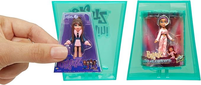 Bratz Mini Series 3 Collectible Figures by MGA's Miniverse, 2 Mini in Each Pack, Blind Packaging Doubles as Display, Y2K Nostalgia, Collectors Ages 6 7 8 9 10+