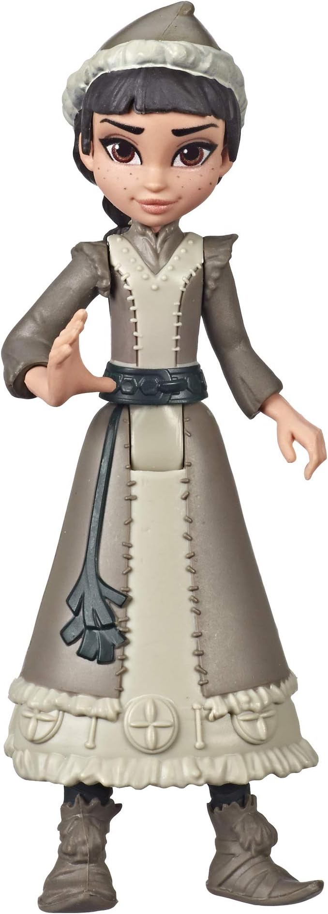 Disney Frozen Honeymaren Small Doll Wearing White Dress, Inspired by The Frozen 2 Movie