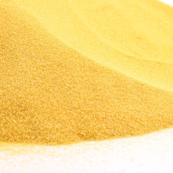 Shiny Stone Colorful Sand,Rainbow Sand,Art Sand,Colored Sand,Craft Sand,Decorative Wedding Vibrant Sand, 250g/0.55lb/8.81oz for Kids Creativity Wedding Succulent Terrarium Vase (Dark Yellow)