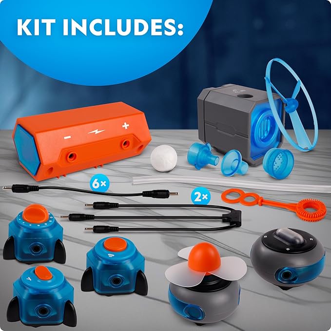 National Geographic Circuit Maker Kit - Electronics Kit for Kids with 40 Electrical Circuit Projects, Electric Circuit STEM Toy, Electronic Projects, Electrical Circuit Kit for Kids, Electricity Kit