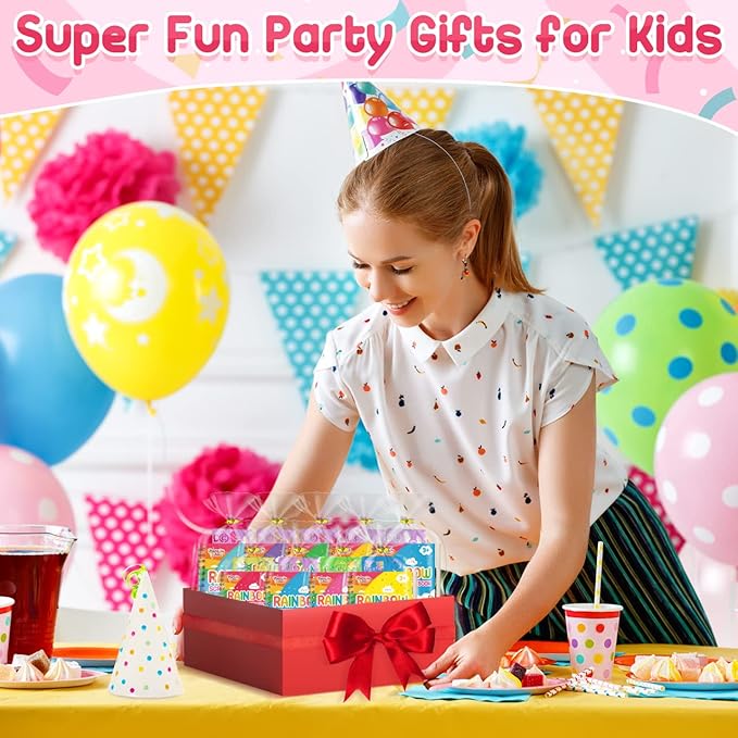 Party Favors for Kids: 48 Pack Rainbow Scratch Art Notebook Classroom School Supplies Bulk for Girls Boys Goodie Bags Stuffers, Return Gifts for Birthday Party Valentines Gift Kid Crafts