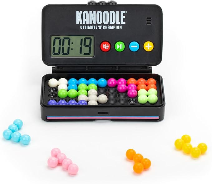 Educational Insights Kanoodle® Ultimate Champion 3D - Brain Teaser Puzzle Game, Featuring 500 Challenges, Gift for Ages 7+