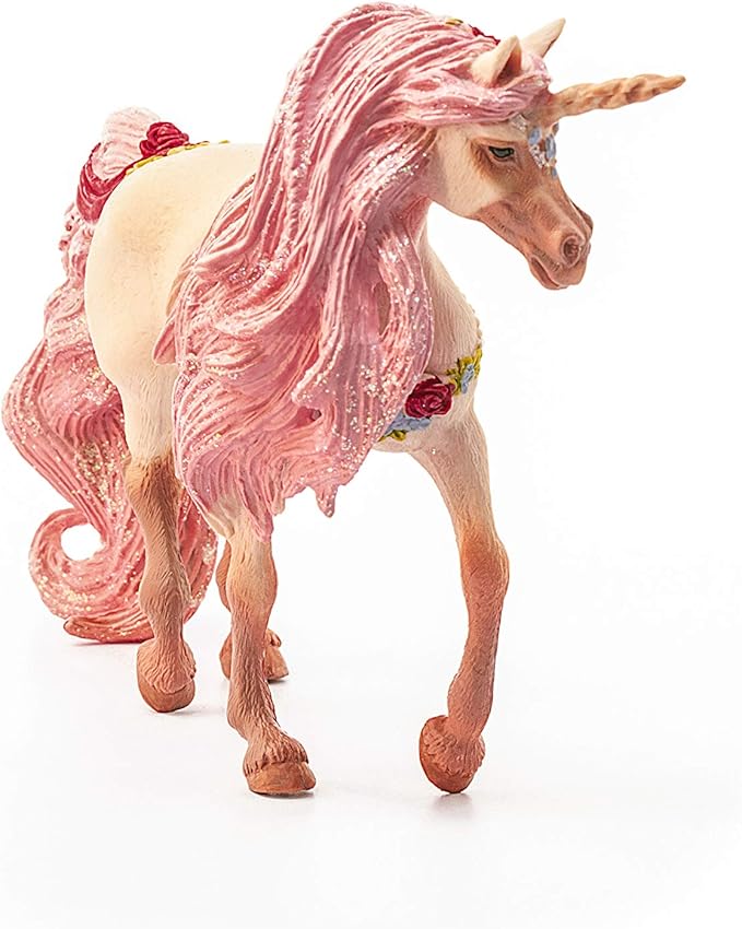 Schleich bayala Decorated Unicorn Mare Figurine - Unicorn Mare with Glitter and Rhinestone Details, Highly Durable Imaginative Animal Toy for Boys and Girls, Gift for Kids Ages 5+