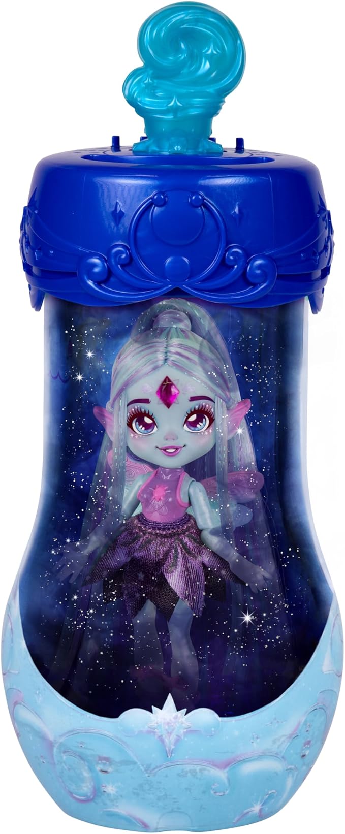 Magic Mixies Pixlings Deluxe Pack, Flyt The Dragonfly, Shimmer Reveal, Create & Mix Potion That Magically Reveals 6.5" Pixling Doll Inside Potion Bottle - Exclusive Mini Mixies & 6 Hair Accessories