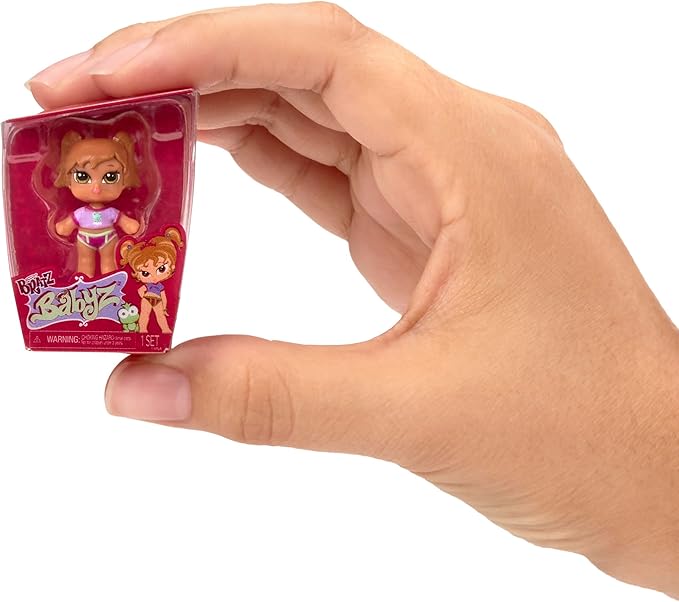 Bratz Mini Babyz Collectible Figures by MGA's Miniverse, 2 Mini Babyz in Each Pack, Blind Packaging Doubles as Display, Y2K Nostalgia, Collectors Ages 6 7 8 9 10+