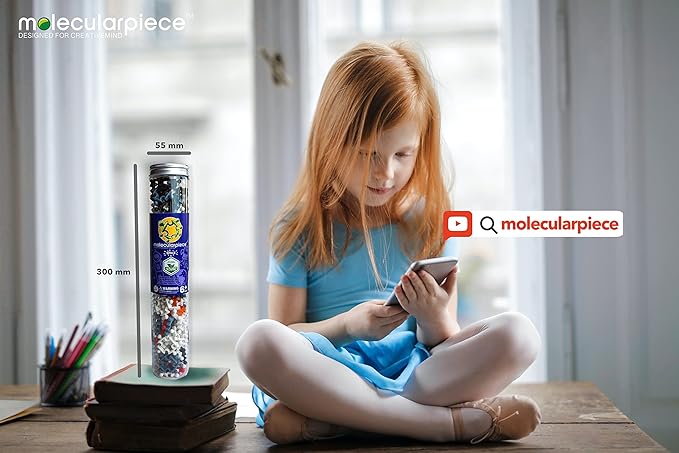 Designer Mix (90 pcs) Rainbow Colors Eco-Friendly Freeplay 4D STEM Educational Building Toy for Creative Kids | Build Your Own Bonsai Bee Snail Garden | Birthday Gift for Boy for Girl