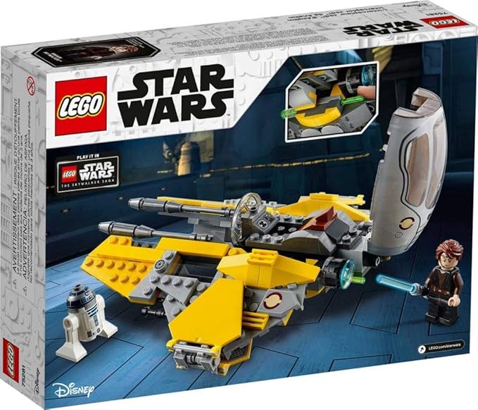LEGO 75281 Star Wars Anakin's Jedi Interceptor Toy with R2-D2