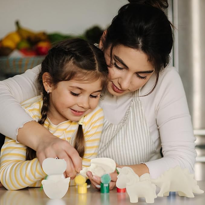 Anboor DIY Squishies Painting Kit Pack for Kids,5pcs Cute Animal Food Paintable Slow Rise Squishies Making Kit for Boy & Girl,Unicorn Squeeze Painting Kit Art Craft DIY Kit for Age 6+