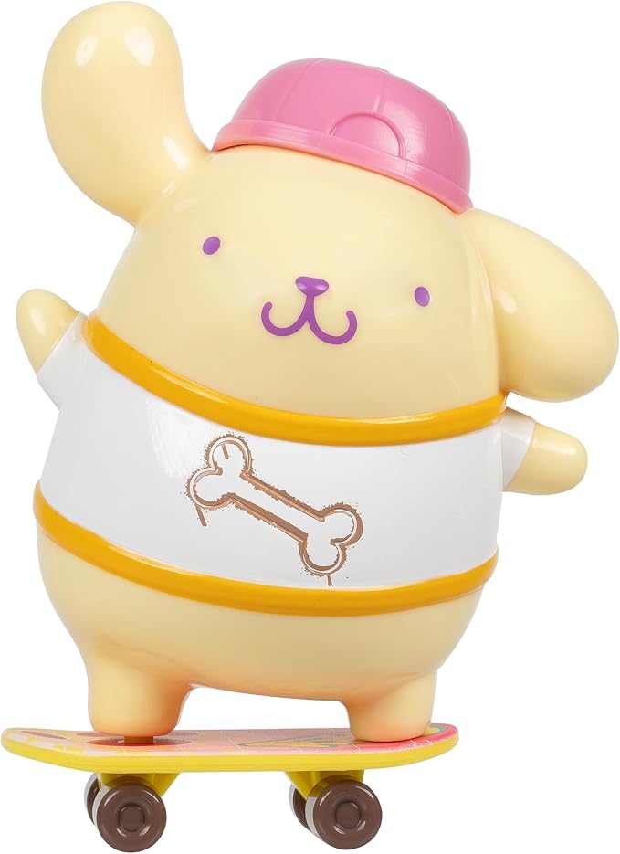 Hello Kitty and Friends, 4” Ultra-Premier 6-Figure Set - Hello Kitty, Kuromi, My Melody, Cinnamoroll, Pompompurin, and Keroppi - Officially Licensed Sanrio Product from Jazwares