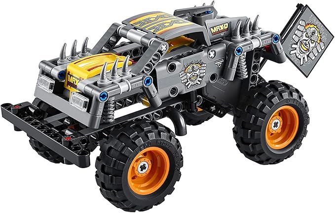 LEGO Technic Monster Jam Max-D 42119 Model Building Kit for Boys and Girls Who Love Monster Truck Toys, New 2021 (230 Pieces),Multicolor