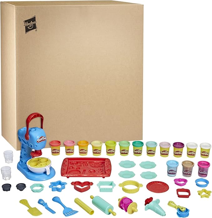Play-Doh Kitchen Creations Ultimate Cookie Baking Playset with Toy Mixer, 25 Tools, and 15 Cans, Toddler Toys, Non-Toxic (Amazon Exclusive)