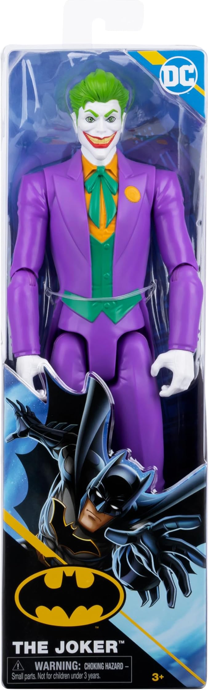 Spin Master Batman Toys Collection Flexible 12 Inch Joker Villain Action Figure for Children Ages 4 and Up