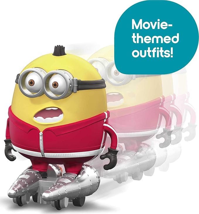 Minions: The Rise of Gru Loud N’ Rowdy Otto Talking Action Figure with Kung Fu Rocket Skates Toy, Kids Gift Ages 4 Years & Older