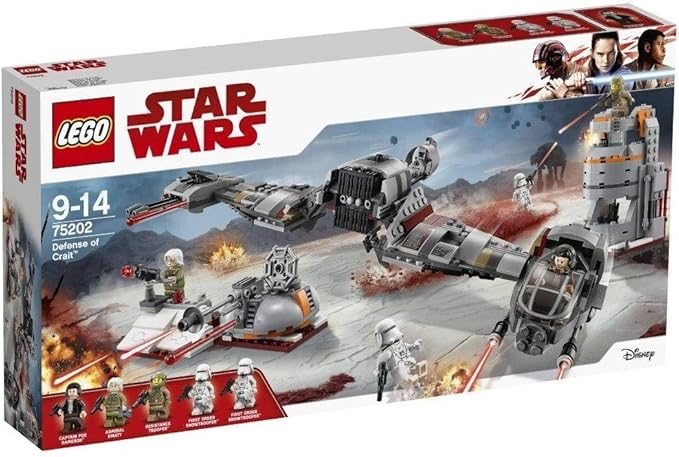 LEGO Star Wars: The Last Jedi Defense of Crait 75202 Building Kit (746 Piece)