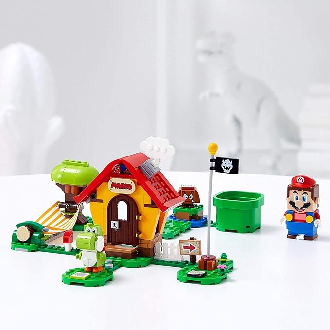 LEGO Super Mario Mario’s House & Yoshi Expansion Set 71367 Building Kit, Collectible Toy (205 Pieces)