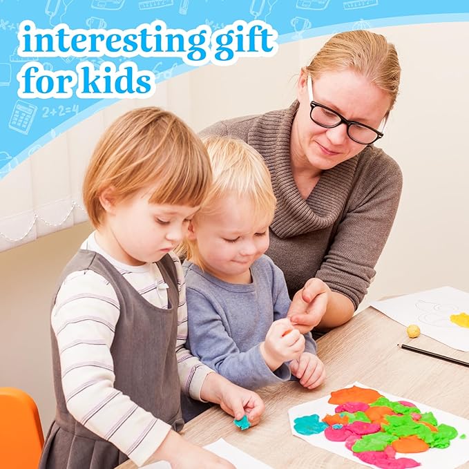 Modeling Clay Kit - 24 Colors Air Dry Ultra Light Clay, Magic Clay, DIY Molding Clay for Kids, DIY Clay Kit with Sculpting Tools, Decoration Accessories, Kids Art Crafts