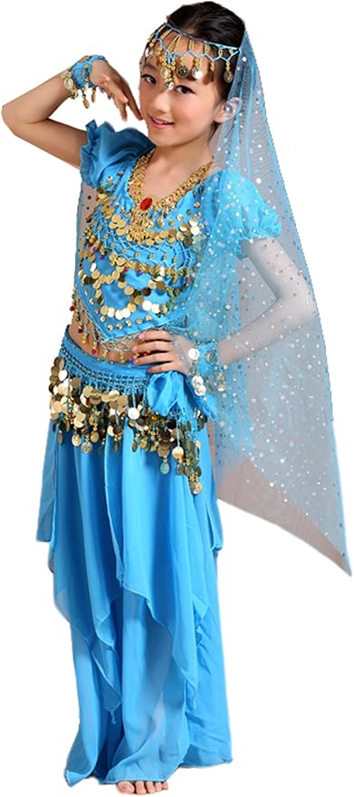 Astage Girls Princess Costume Halloween Clothing Carnival Dress Dance All Sets