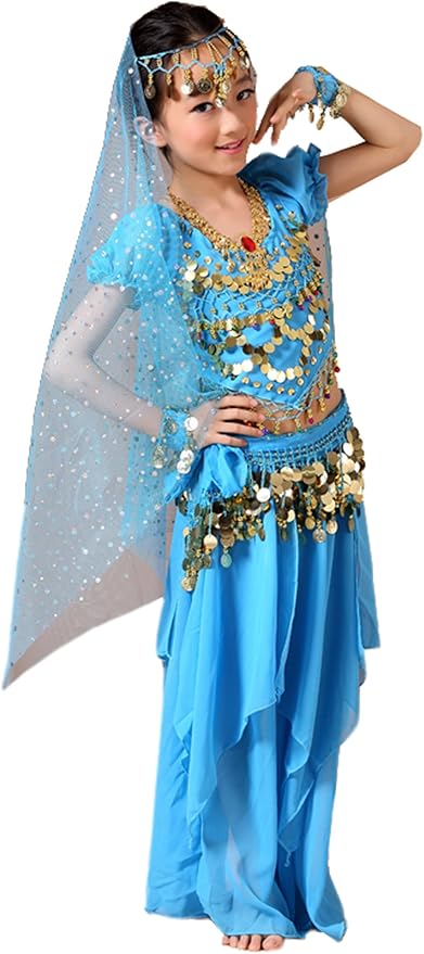 Astage Girls Princess Costume Halloween Clothing Carnival Dress Dance All Sets