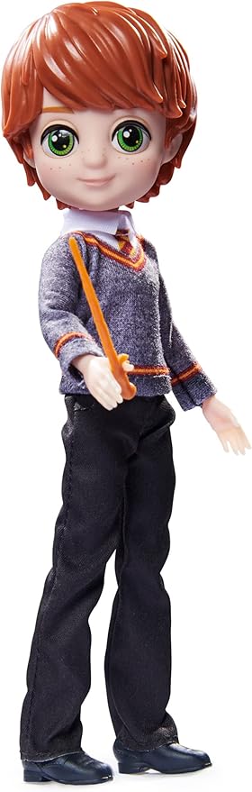 Wizarding World Harry Potter, 8-inch Ron Weasley Doll, Kids Toys for Girls and Boys Ages 6 and up