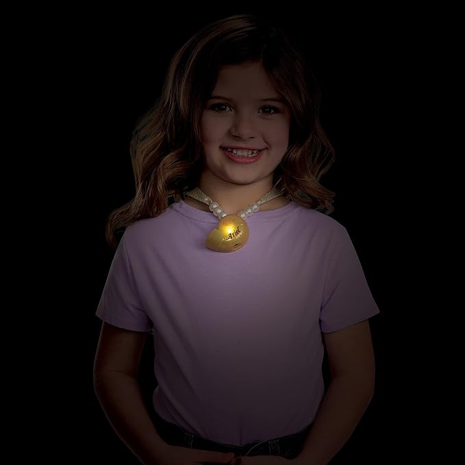 Ariel Costume for Girls, Official Disney The Little Mermaid Light and Sound Prestige Halloween Costume