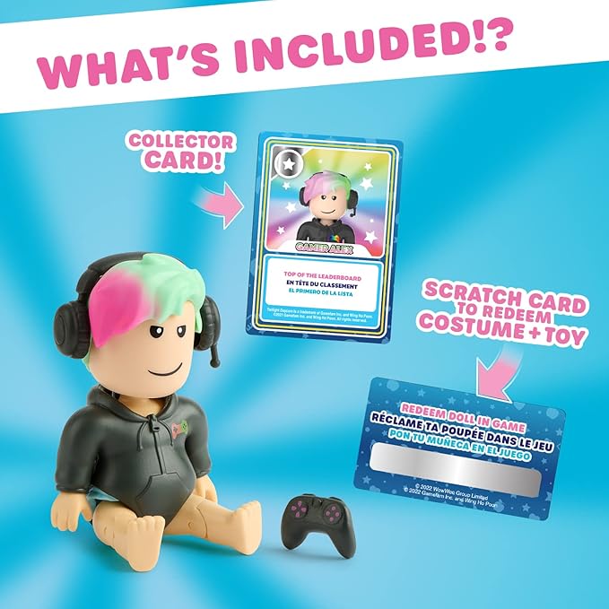 Twilight Daycare Collectible Baby Dolls – Mystery Metaverse Doll – Redeem Virtual Items in Online Game, 1 Count (Pack of 1)