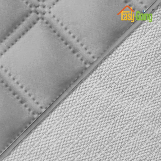 Easy-Going Sofa Slipcover Futon Cover Waterproof Couch Cover Furniture Protector Cover Pets Covers Whole Fabric No Stitching Non-Slip Fabric Pets Kids Children Dog Cat (Futon, Grey)