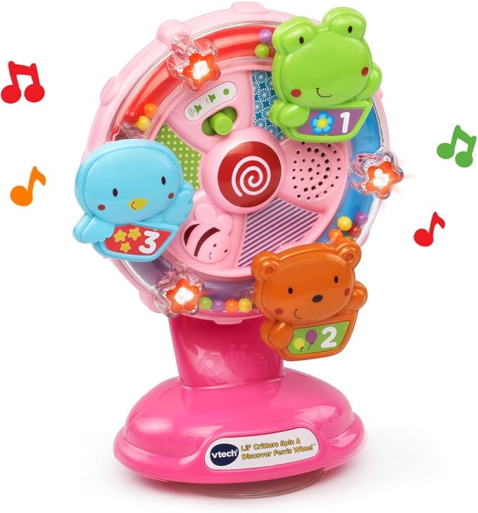 VTech Lil' Critters Spin and Discover Ferris Wheels, Pink