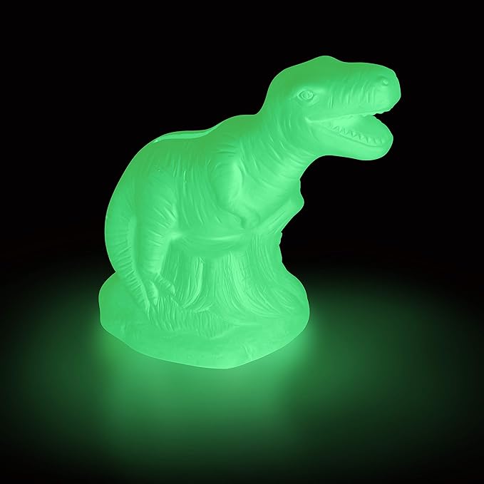 Original Stationery Paint Your Own Dinosaur Money Bank, Awesome Craft Kit with 13 Paint Colors, Roarsome Crafts for Kids and Fun Birthday Gift Idea