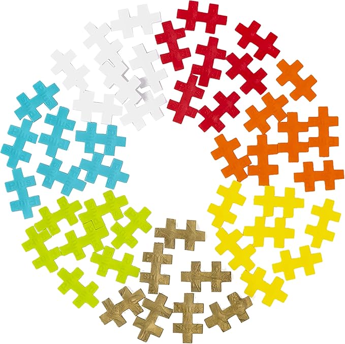 PLUS PLUS 70 Piece Interlocking Building Blocks for Kids, Open Ended Connecting Toys, STEM Bin Classroom Mini Manipulatives - Birthday Mix Play Tube