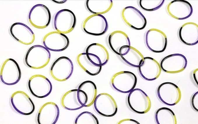 Rainbow Loom Viola Purple Glow