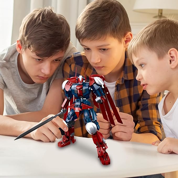 Mech Robot Building Blocks Set Toys Gift for Adults and Kids Boys(538Pcs)