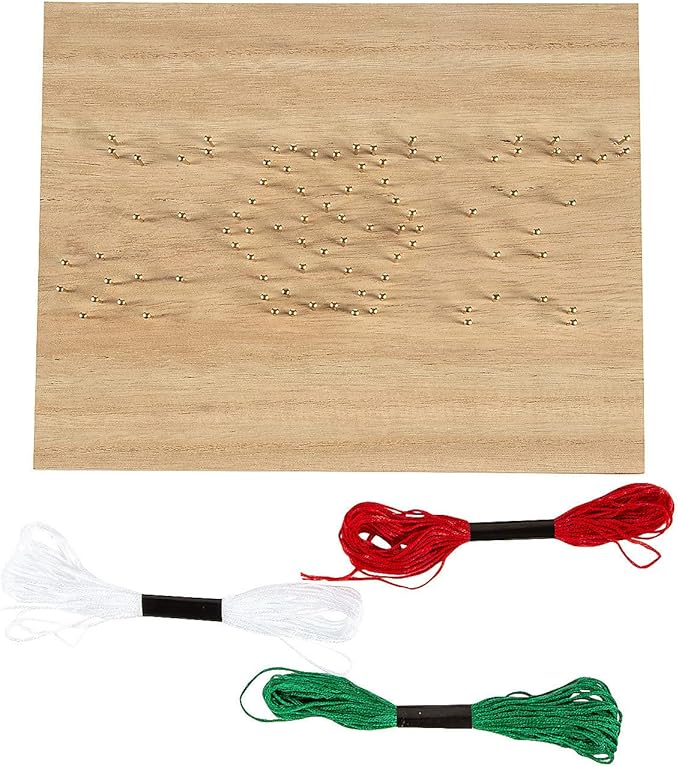 Christmas Joy String Art Craft