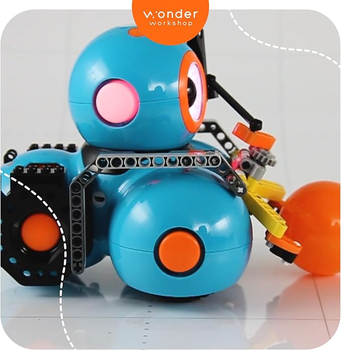 Wonder Workshop – Gripper Kit for Dash Robot for Kids 6+ – Free Programming Stem App – Visualize Your Code, Multicolor