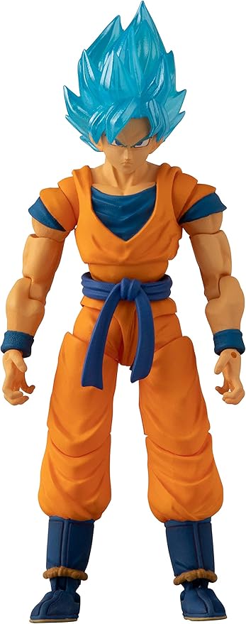 Bandai Namco - Dragon Ball Super - Super Saiyan Blue Vegeta, Dragon Ball Evolve 5" Action Figure