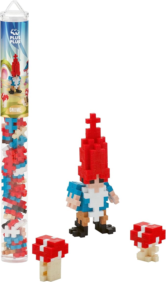 Plus Plus Build a Gnome Tube