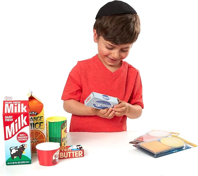 Melissa & Doug Fridge Groceries Play Food Cartons (8 pieces) - FSC Certified