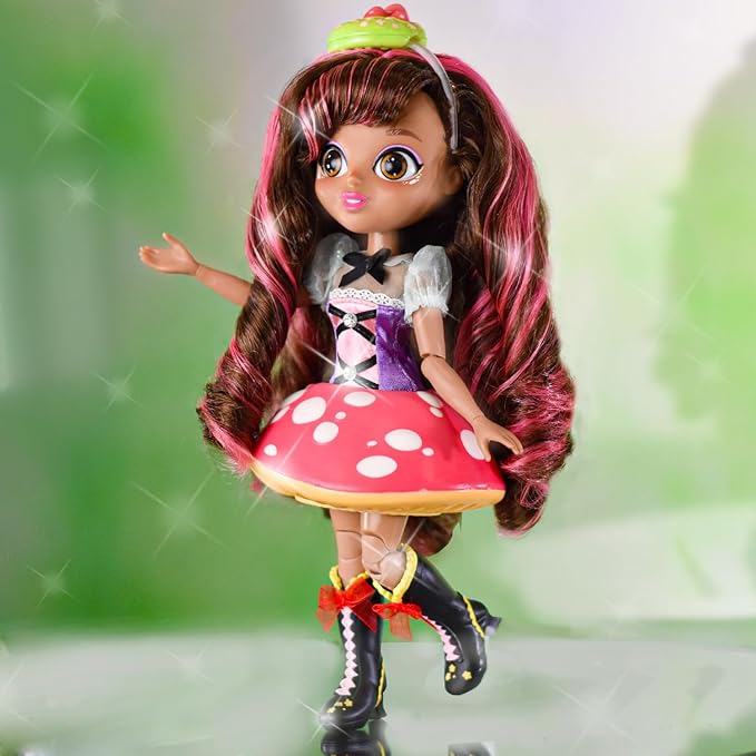 Sunny Days Entertainment Fidgie Friends Fairie Garden, Butterfly-Winged Fashion Doll with Fidget Features