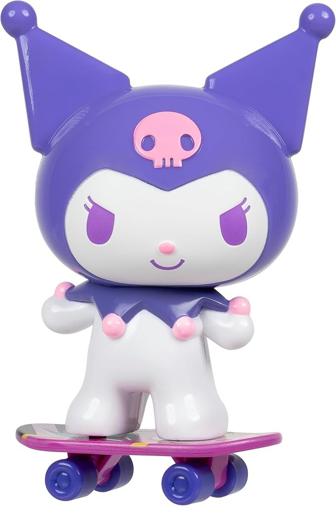 Hello Kitty and Friends, 4” Ultra-Premier 6-Figure Set - Hello Kitty, Kuromi, My Melody, Cinnamoroll, Pompompurin, and Keroppi - Officially Licensed Sanrio Product from Jazwares