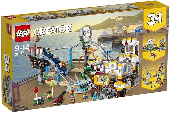 LEGO Creator 3in1 Pirate Roller Coaster 31084 Building Kit (923 Pieces)