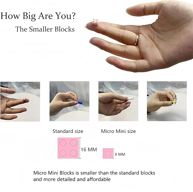 Louvre Micro Mini Building Blocks Architecture Toys Sets Assembly Adult Construction Unleash Your Love for The Louvre