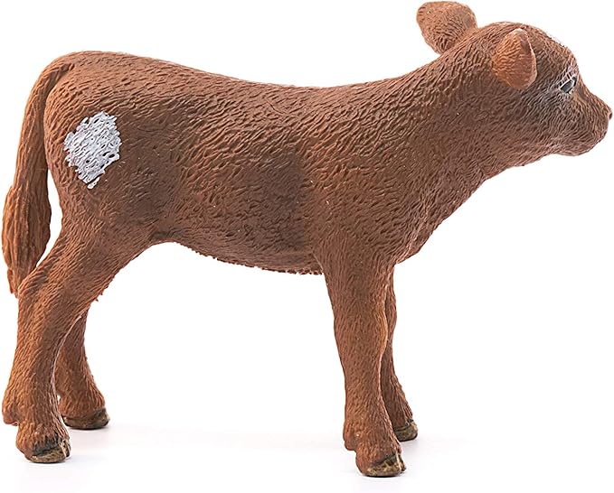 Schleich Farm World, Farm Animal Toys for Kids and Toddlers, Texas Longhorn Baby Cow Toy, Ages 3+