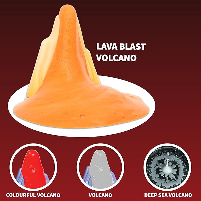 Butterfly Edufields DIY Volcano Kit | STEM Education | for Ages 3+ Years | Fun Games and Education | Learning & Education Toys | Fun Gift for Boys & Girls | Boys Toys | Science Experiments