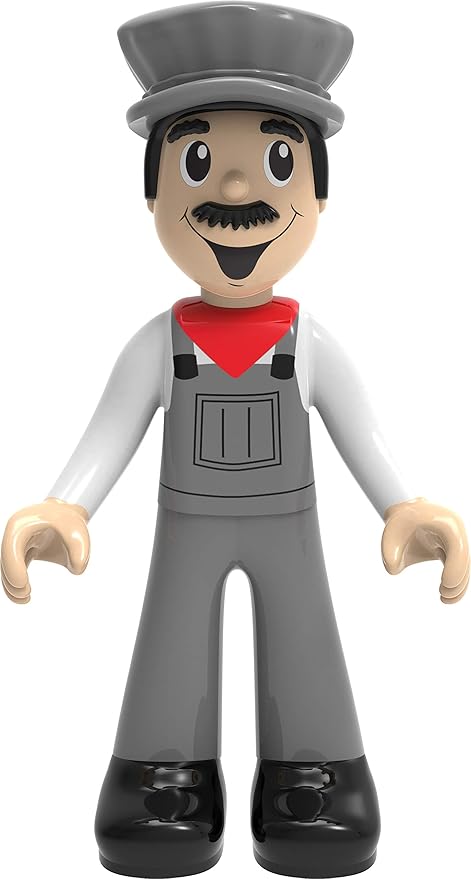 LINCOLN LOGS-Sawmill Express Train - 101 Parts - Real Wood Logs - Buildable Train Track-Ages 3+ - Best Retro Building Gift Set for Boys/Girls-Creative Construction Engineering-Preschool Education Toy