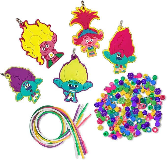 Tara Toys DreamWorks Trolls Band Together Necklace Activity Set